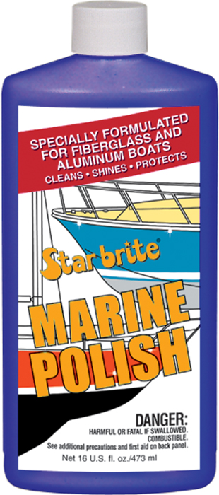 Starbrite 080116P Marine Polish 16 oz with PTEF