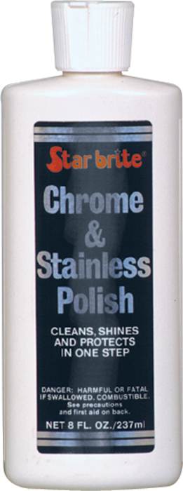 Starbrite 082708 Chrome & Stainless Steel Polish 8 oz