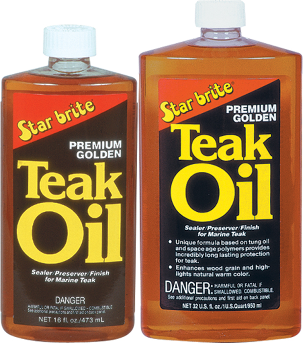 Starbrite 085132 Premium Golden Teak Oil - 1 Quart