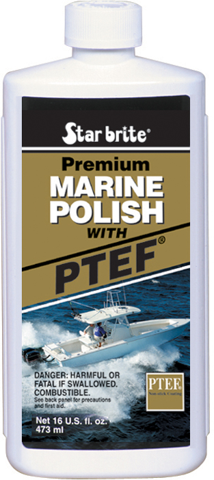 Starbrite 085716PW Premium Marine Polish with PTFE 16 oz