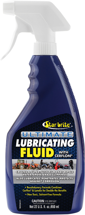 Starbrite 098222 Ultimate Lubricating Fluid Spray 22 Oz Multi-Purpose Lubricant