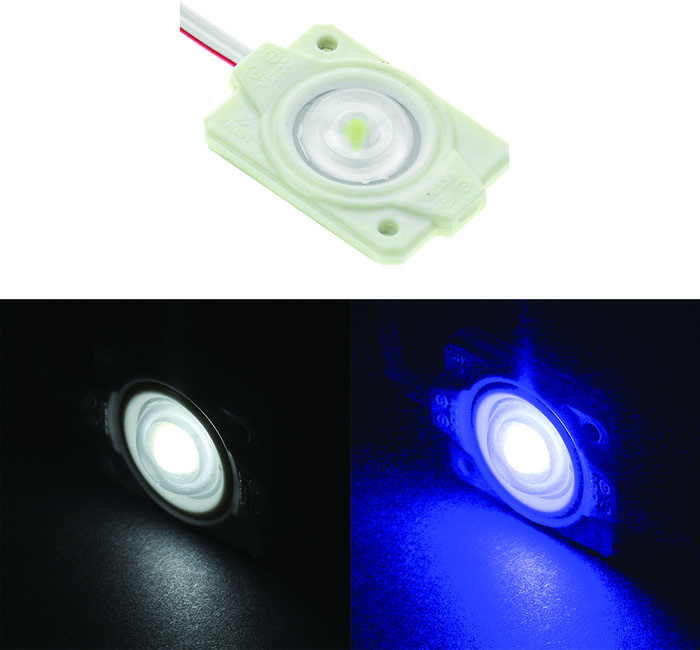 T-H Marine LED34189DP Single Led Square Module White