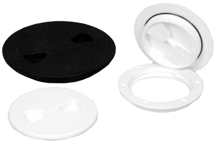 T-H Marine DPS81DP Sure-Seal 8" Screw-Out Deck Plate