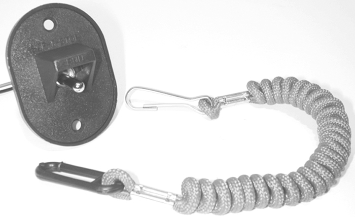 T-H Marine KS1DP Saf-T-Stop Ignition Kill Switch for Single Outboard