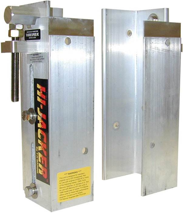 T-H Marine JP1ADP Hi-Jacker Manual Jack Plate 6" Setback 150HP