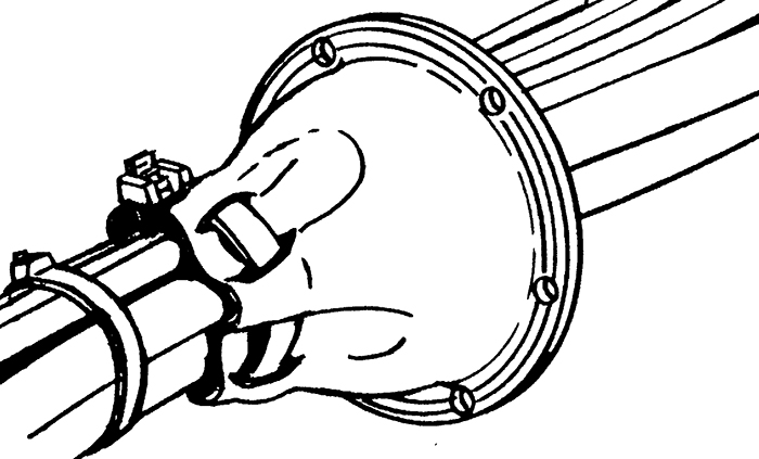 T-H Marine CB4DP Cable Boot - Black Vinyl Pass-Through Grommet