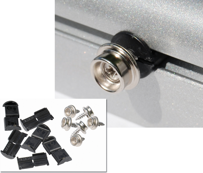 Taylor Made 407 Windshield Snap Adapter Male 6-Pack Marine Canvas Hardware