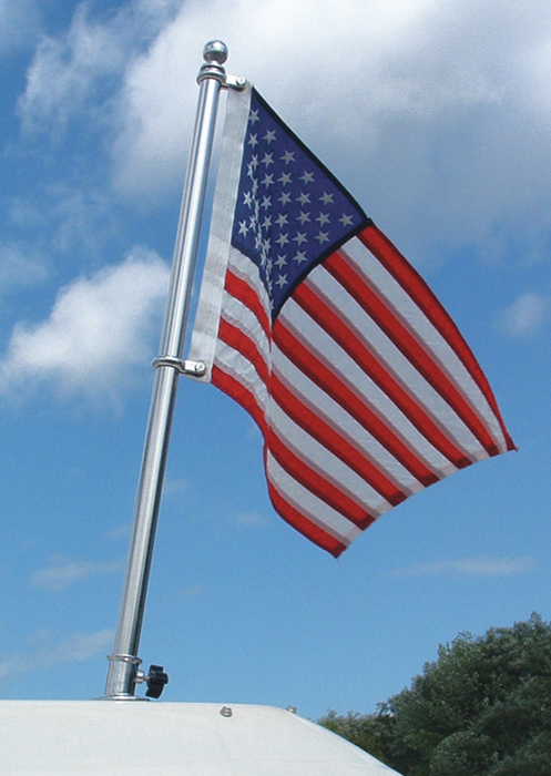 TAYLOR 902 Stainless Steel Flag Pole 1" x 18"