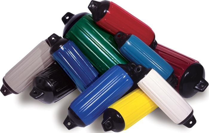 Taylor Made 951824 Super Gard Inflatable Vinyl Fender 8.5 x 26 Inch Mid Atlantic Blue