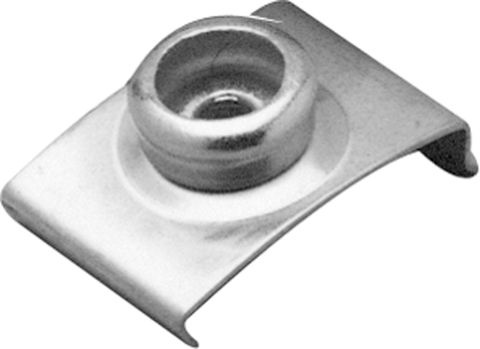 TAYLOR 1344 Stainless Steel Top-Lok Windshield Frame Mount 1" Round Trim