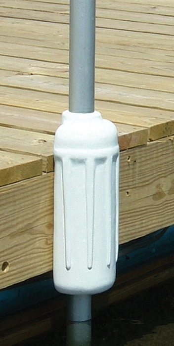 TAYLOR 45604 Dock Post Bumper 7" x 17" Inflatable Vinyl