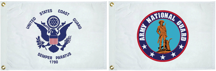 Taylor Made 5626 Coast Guard Flag 12x18