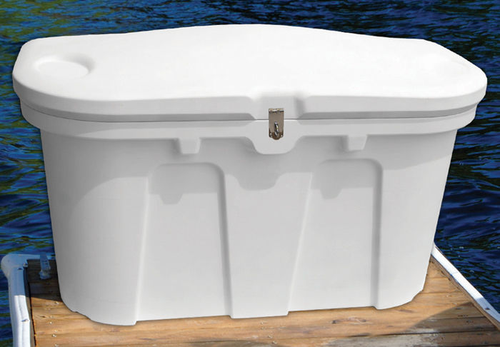 Taylor Made 123750 Stow N' Go Dock Box 67" White