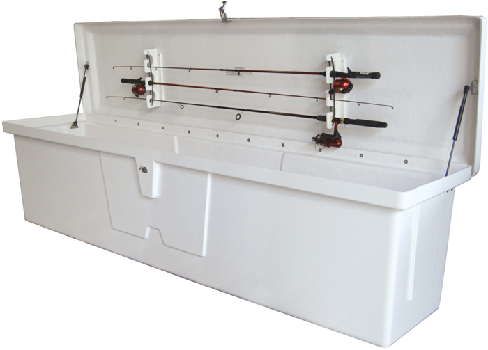 Taylor Made 83560 Fisherman's Dock Box with Gas Shock Lifts