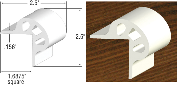 Taylor Made 96038 Top Side Profile Epdm 6ft