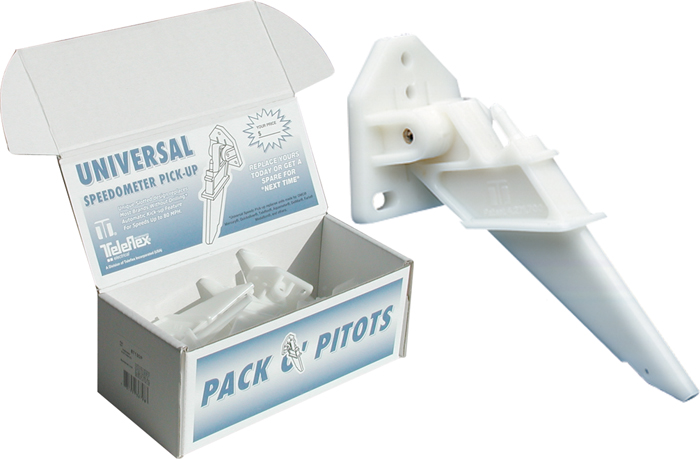 Sierra 56973P Pitot Tube Packaged Universal Marine Speedometer Pickup