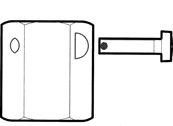 Uflex K66 Threaded Adapter for M66 Control Cable
