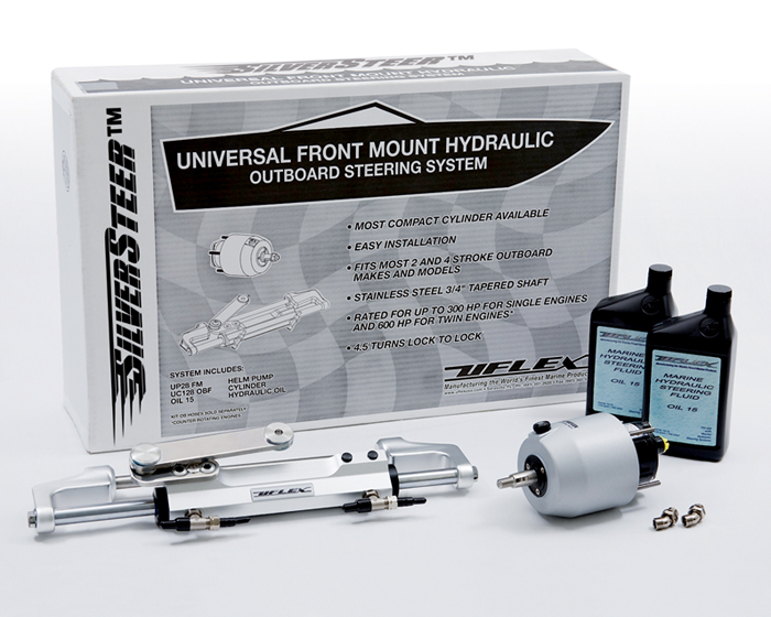 Uflex SILVERSTEER20B Silversteer 2.0 Hydraulic Steering System 1500 PSI