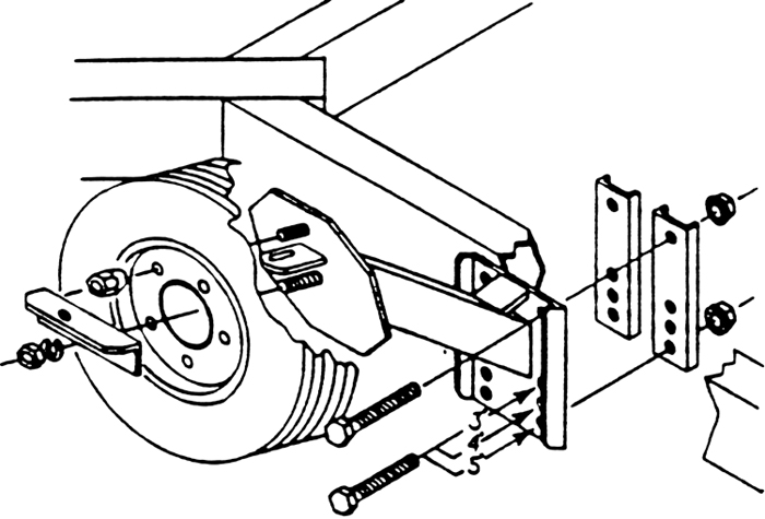 Ve-Ve SM-97 Hd Spare Tire Carrier
