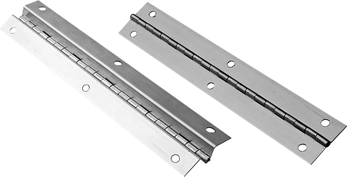 Wise Seating 8WD12 Double Offset Aluminum Piano Hinge 3" x 11"