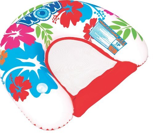 WOW Sports 14-2030 U-Float Inflatable Pool and Lake Lounge