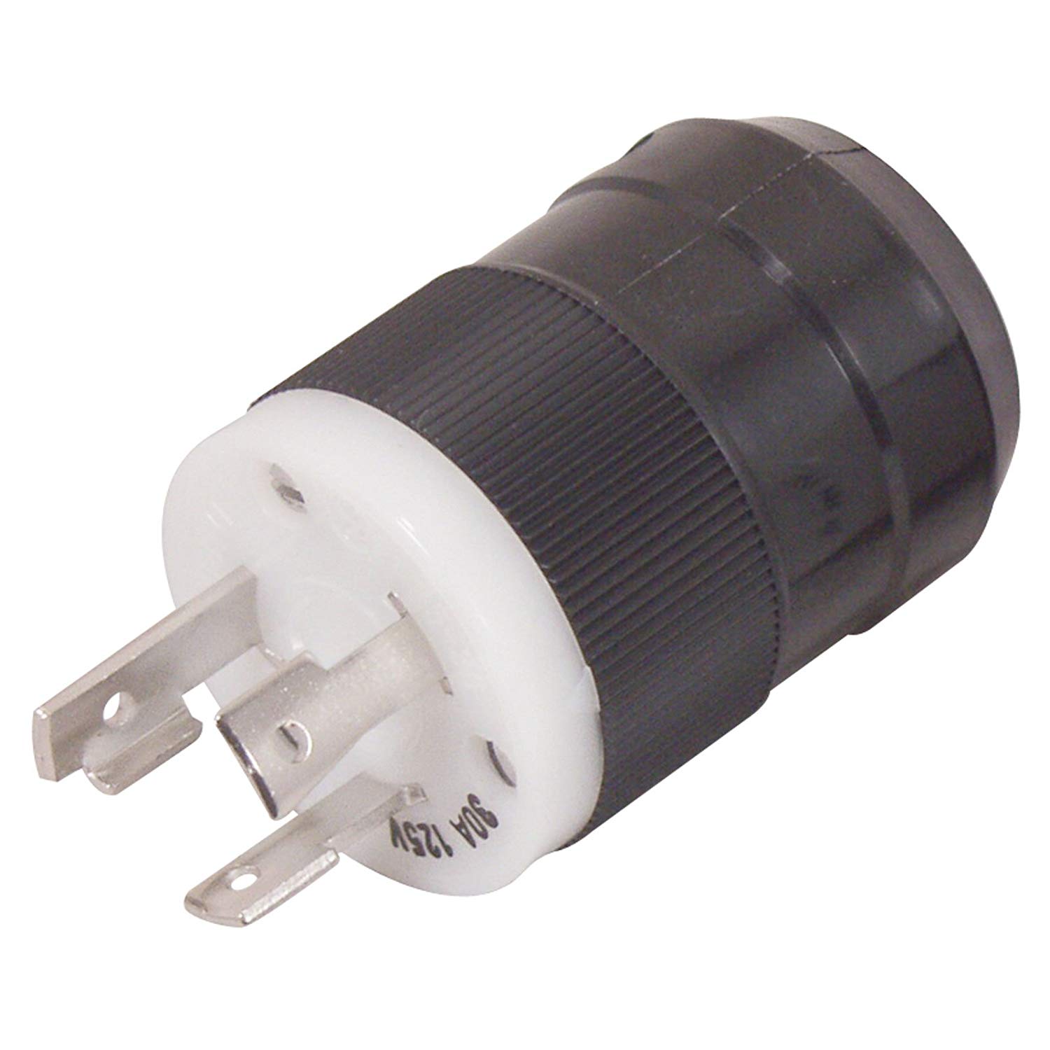 Power Products 305BP Plug Male 3-Prong 12v/110ac Locking