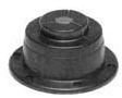 Detmar 10-15-11P Marine Motorwell Boot 3 Inch Vinyl Cable Cover