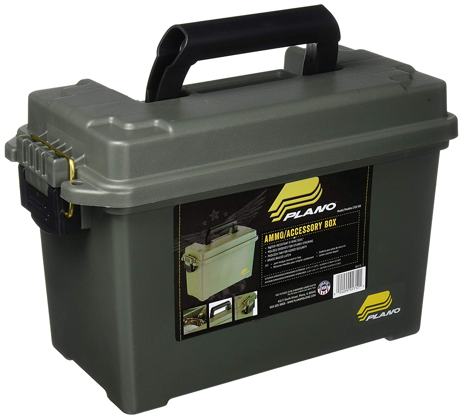 Plano 171200 Element-Proof Field Ammo Storage Box Medium