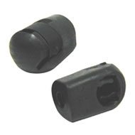 Whitecap Industries G-1030C Gas Spring End Fitting 10mm Ball Composite Black