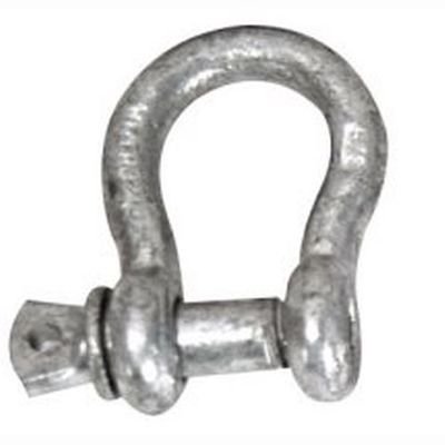 Whitecap Industries S-1532P Galvanized Steel Anchor Shackle 3/8"