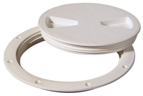 Tempress Products 43390 Screw Out Deck Plate 8 Inch White