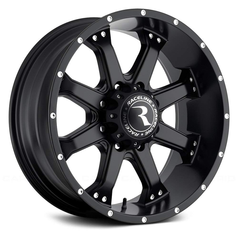 Picture of Raceline Wheels 991B-89060-06 Assault Black Wheel 18x9 6x5.5