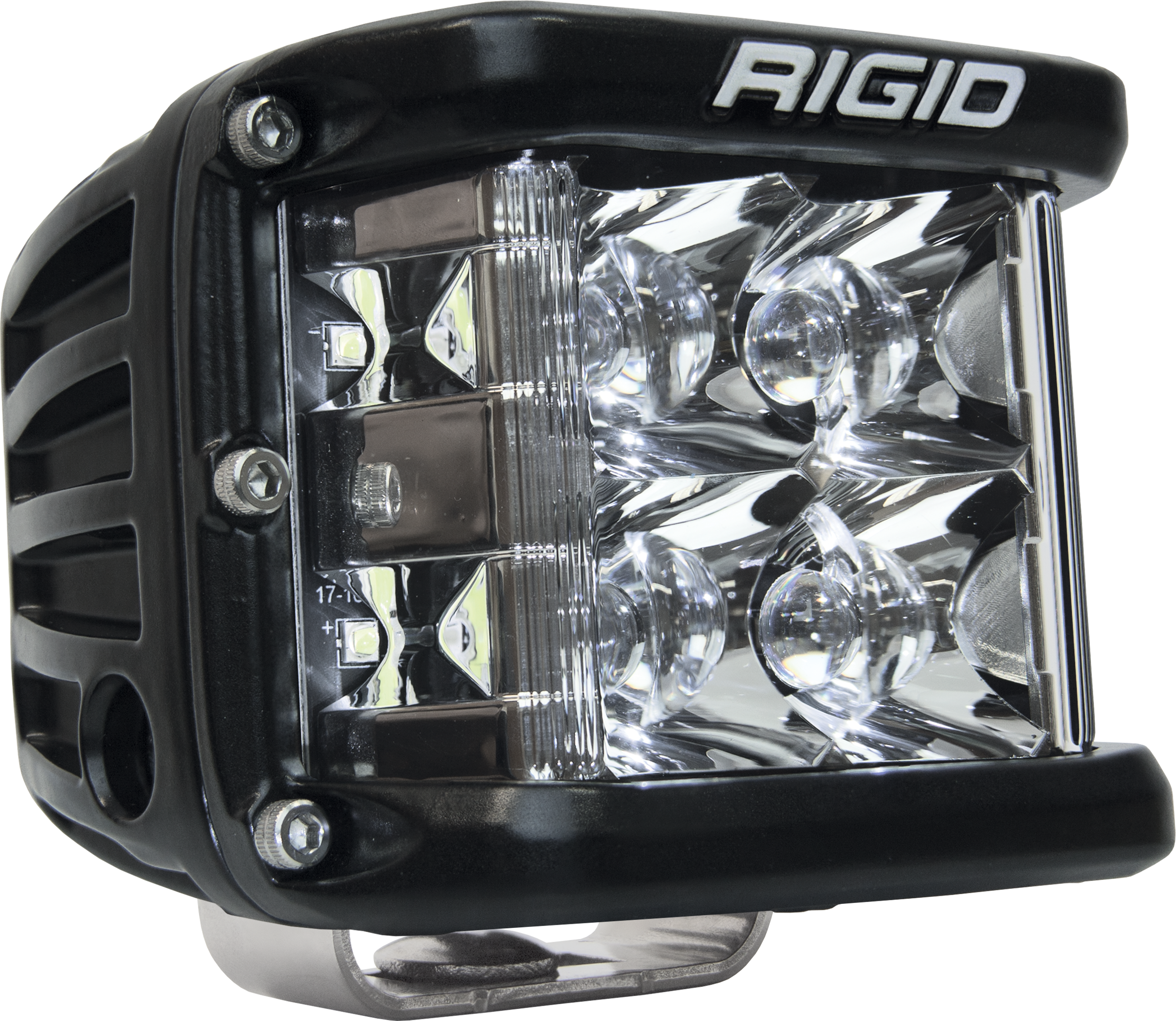 RIGID Industries 261213 D-SS Pro LED Pod Light Spot Optic Side Shooter Single