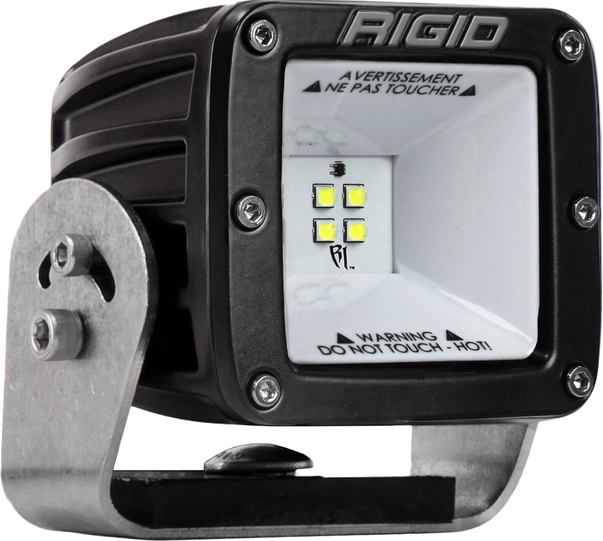 RIGID Industries 681513 2x2 LED Scene Light 115 Degree Surface Mount Black Housing