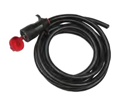 Picture of Husky Towing 19356 Trailer End 7-Way RV Blade Connector 8 Ft with Dust Cover