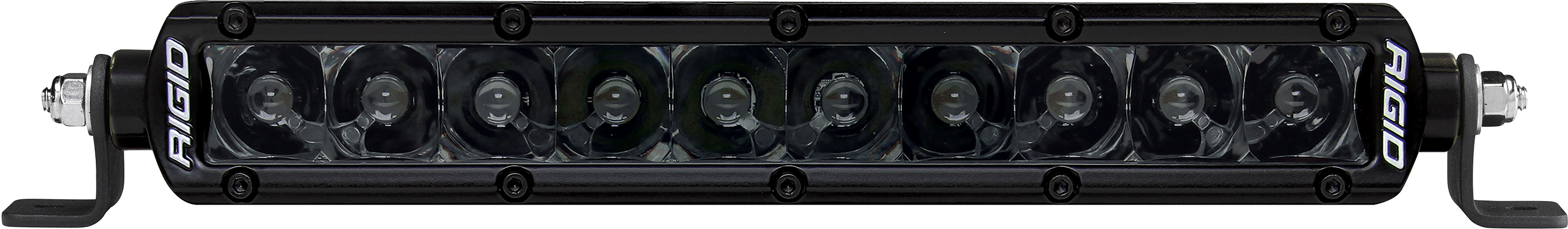Picture of RIGID Industries 910213BLK SR-Series Pro Midnight Edition 10 Inch LED Light Bar Spot Optic