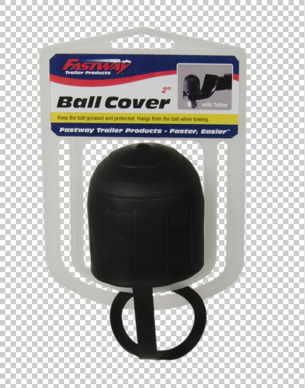 Fastway 82-00-3220 Tethered 2" Hitch Ball Cover with Secure Towing Tether