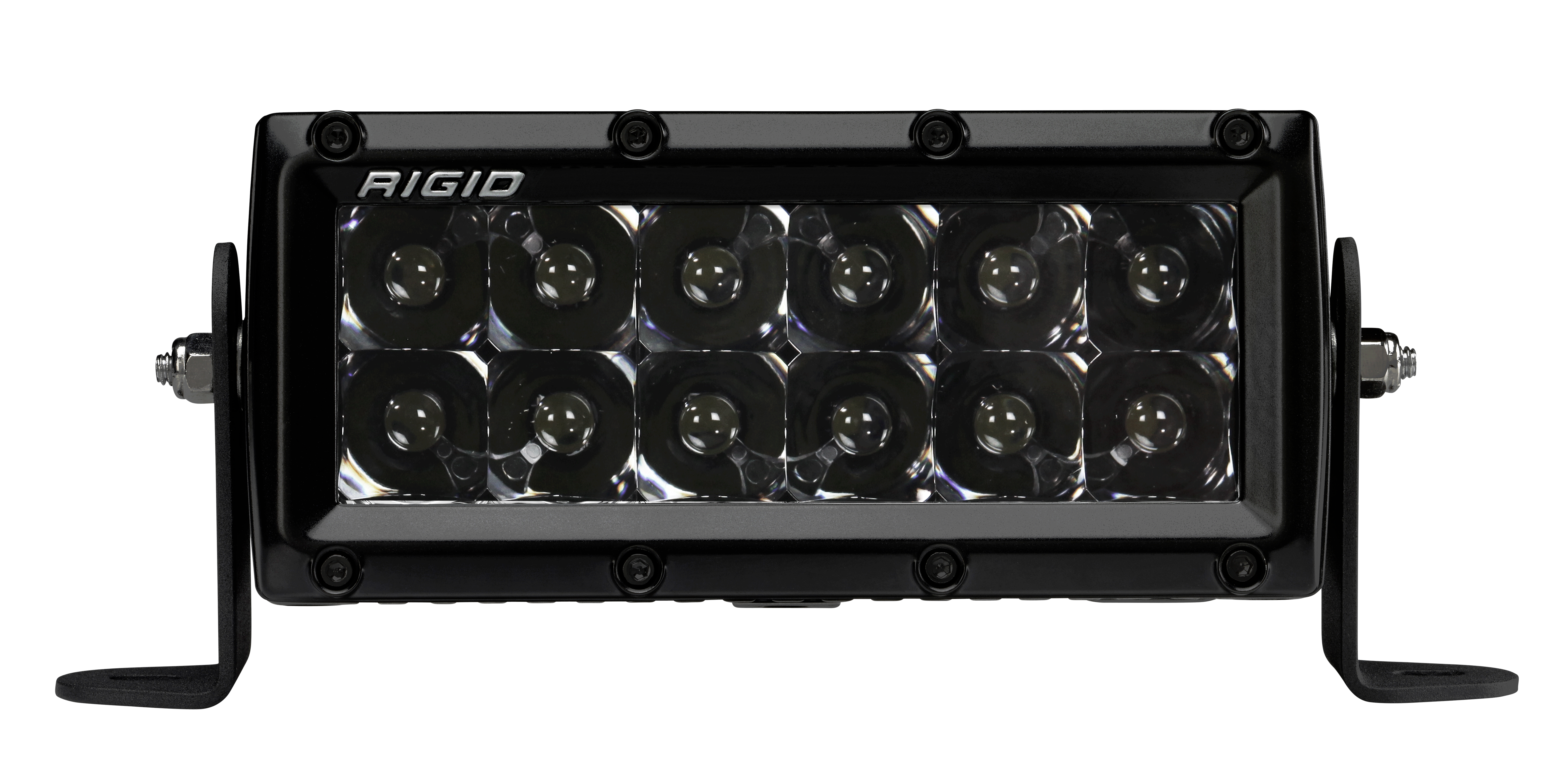 Picture of RIGID Industries 106213BLK E-Series Pro 6 Inch LED Light Bar Spot Optic Midnight Edition
