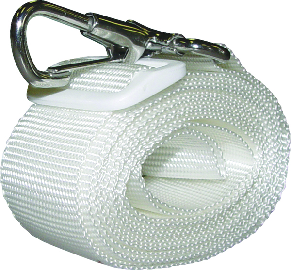 SeaSense 50061211 Bimini Strap 96 Inch White Nylon Webbing