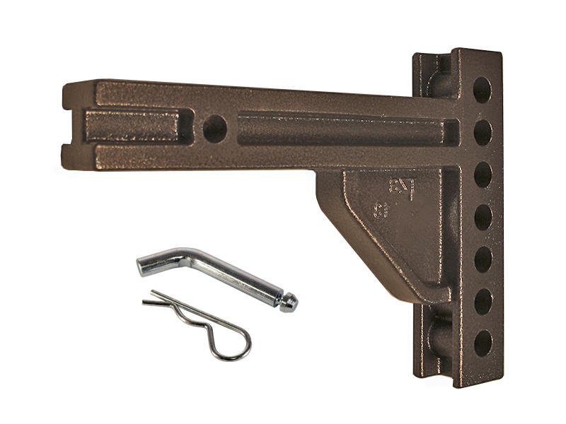 Blue Ox BXW4000 SwayPro Weight Distribution Hitch Shank 9 Inch 7-Hole 2 Inch Receiver