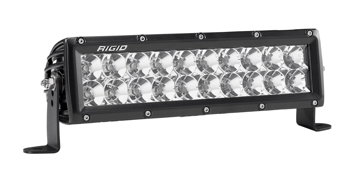 RIGID Industries 110113 E-Series Pro 10 Inch LED Light Bar Flood Optic Black