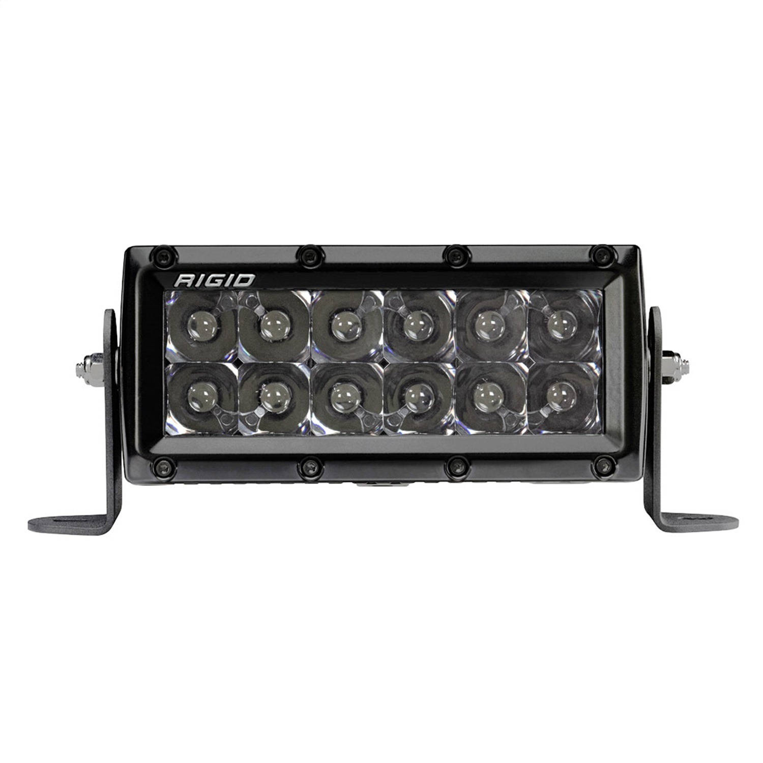 Picture of RIGID Industries 106213BLK E-Series Pro 6 Inch LED Light Bar Spot Optic Midnight Edition