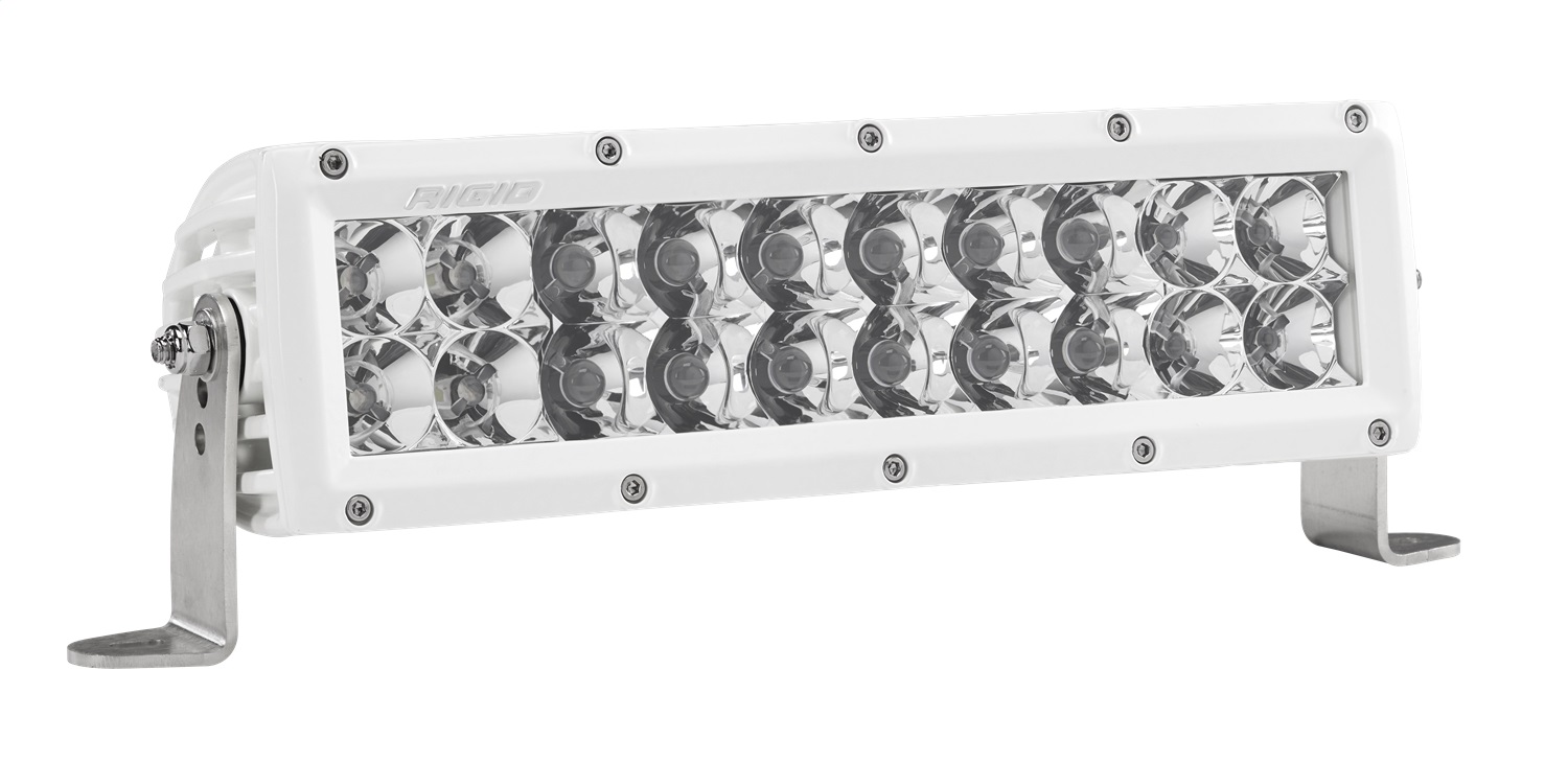 RIGID Industries 810313 E-Series Pro 10 Inch LED Light Bar Spot Flood Combo White