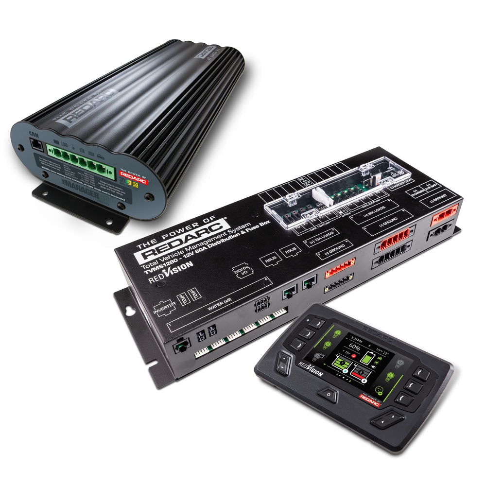 REDARC TVMSKIT05-NA RedVision Manager30 Complete Battery Management Kit