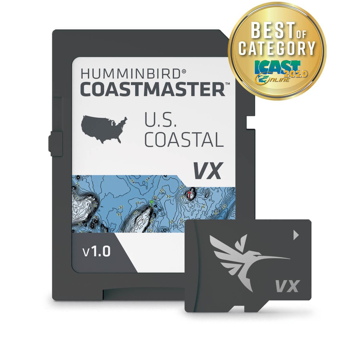 Humminbird 601015-1 CoastMaster Marine GPS Chartplotter Charts
