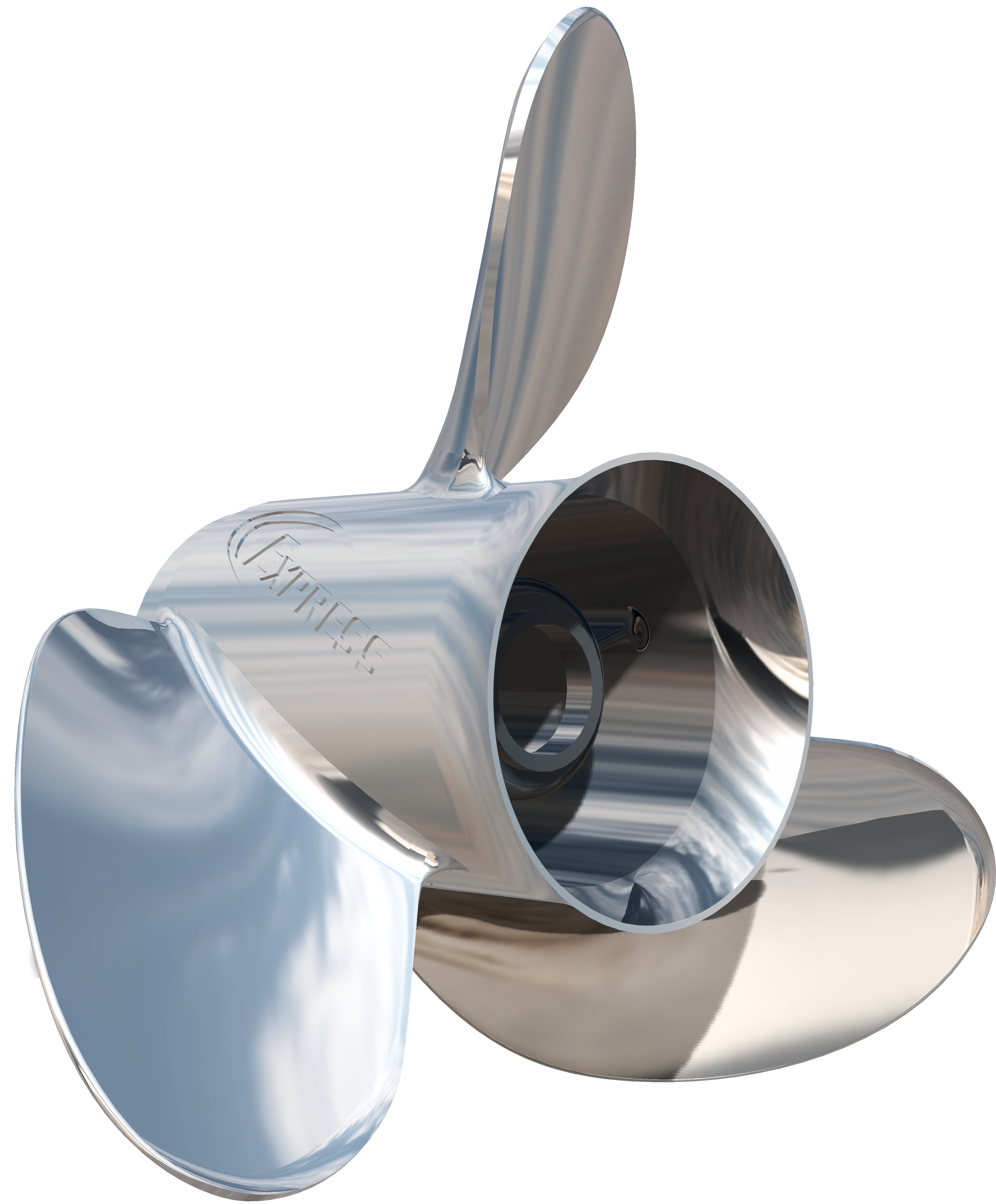 Turning Point Propellers 31511510 Express Mach3 Stainless Steel 3-Blade Propeller 15.6" Diameter 15 Pitch RH