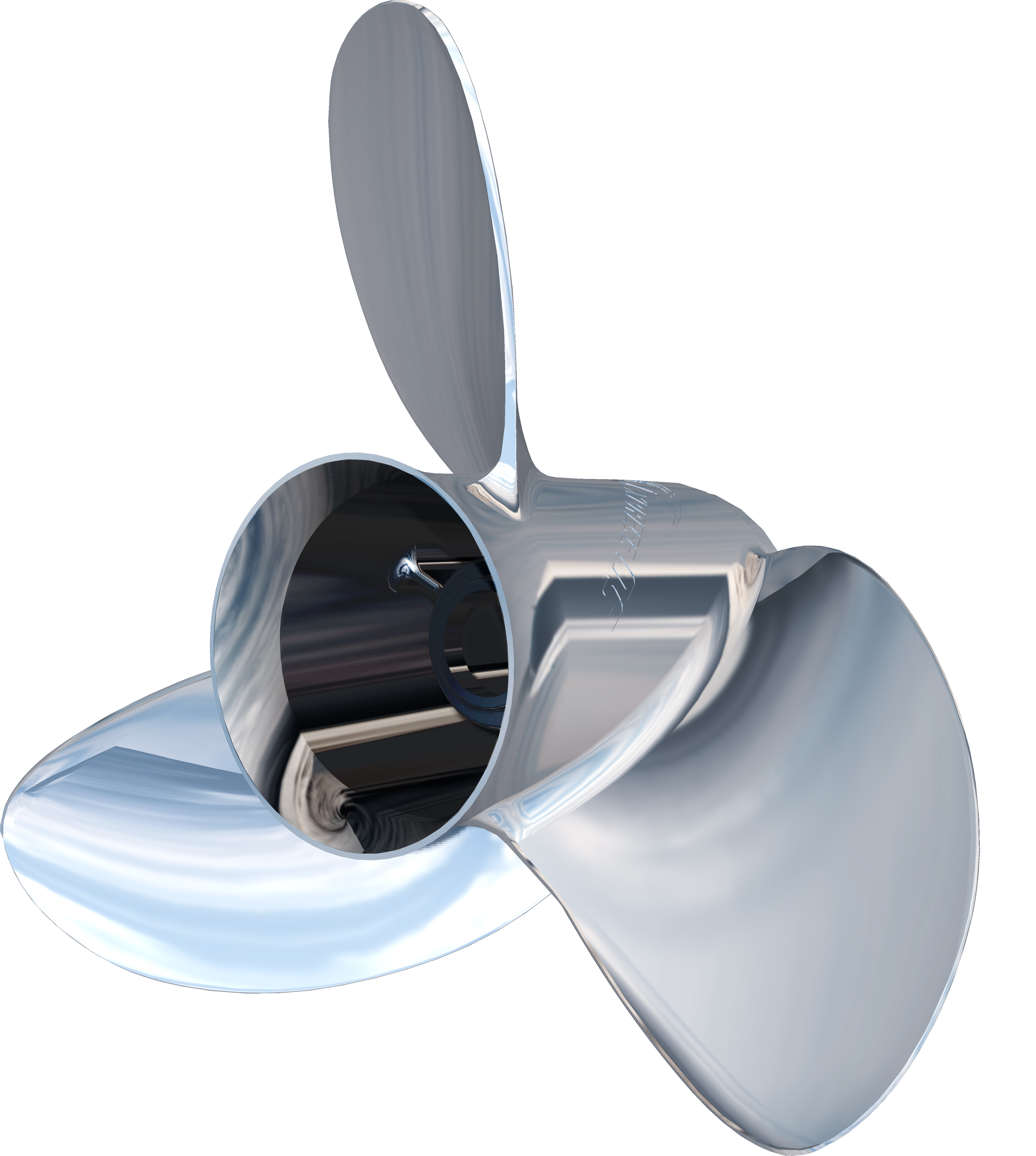 Turning Point Propellers 31432330 Express Mach4 4-Blade Stainless Steel Propeller 13x23 RH