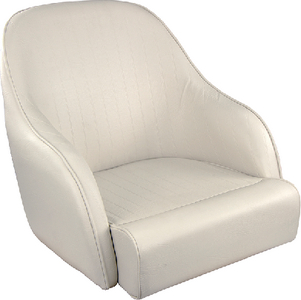 Springfield Marine 1040407 Bucket Seat White Marine Grade Vinyl