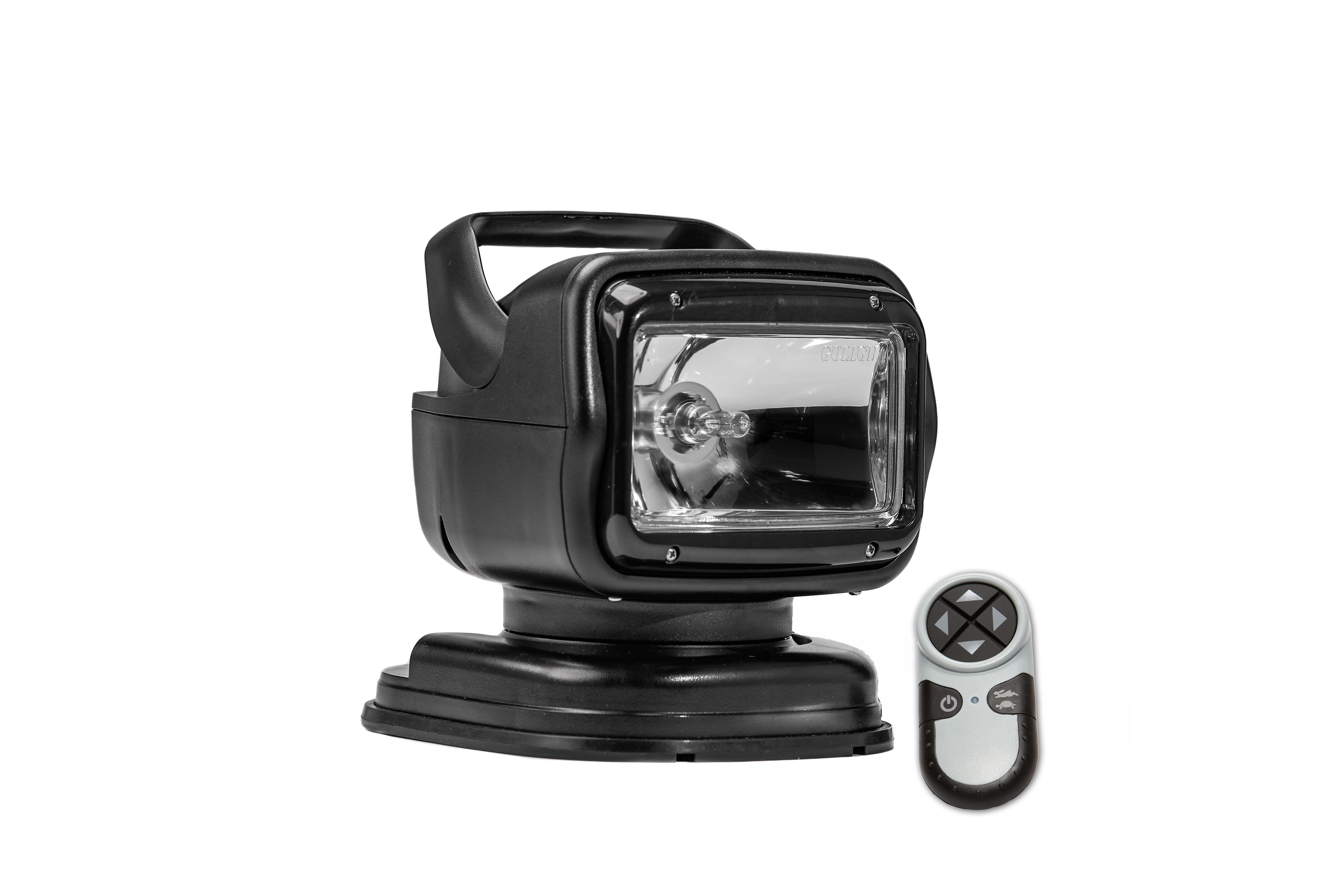 Golight 7951GT RadioRay GT Series Portable Black Halogen Remote Searchlight