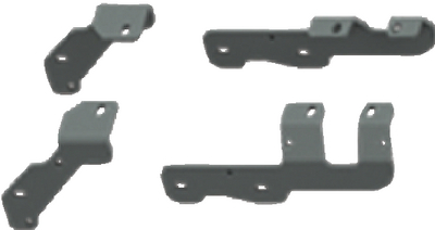 B&W RVR2604 Custom Installation Brackets for Universal Mounting Rails